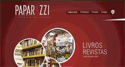 Desktop Screenshot of livrariapaparazzi.com.br